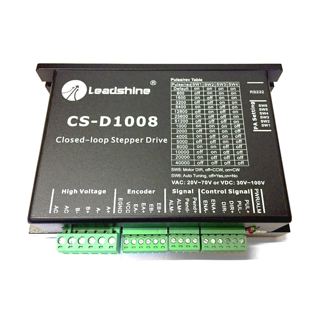 Драйвер шагового двигателя с обратной связью Leadshine CS-D1008