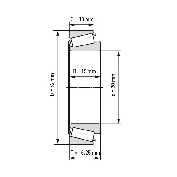 Timken_30304 (30304-90KA1)_drawing