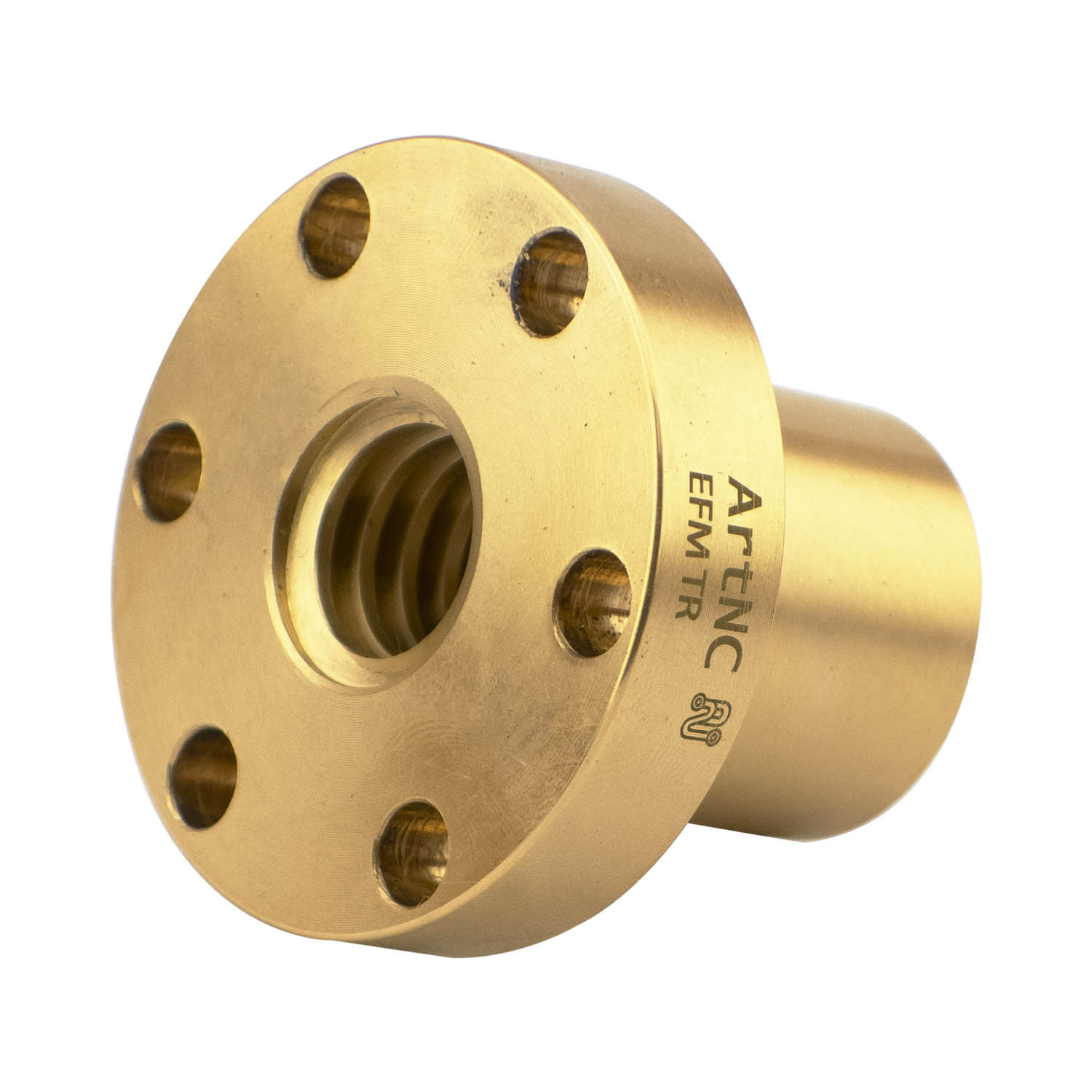 Гайка бронзовая фланцевая EFM TR 24x5