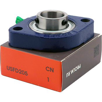 Корпус с подшипником USFD205, размер 25x97x27 мм