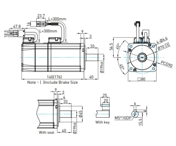 HIWIN FR-MS-75-2-0-6-08-D draw