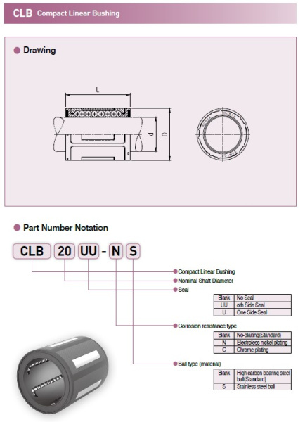 CLB50UU SAMICK_drawing.1