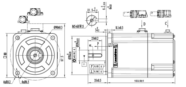 Leadshine ELM2H-1000LA80F draw