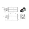 Teknomotor_C5160-A-DBS-P-ER32-HY-RH_drawing