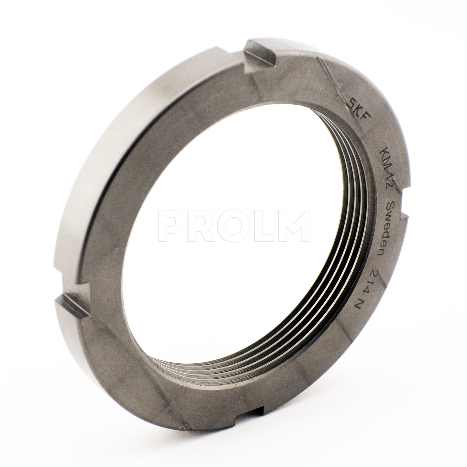 Стопорная гайка SKF KM 12, размер 60x80x11 мм