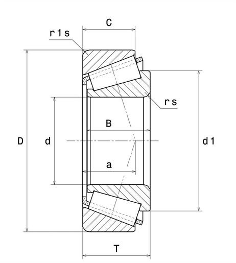 NTN_4T-LM806649_LM806610_drawing