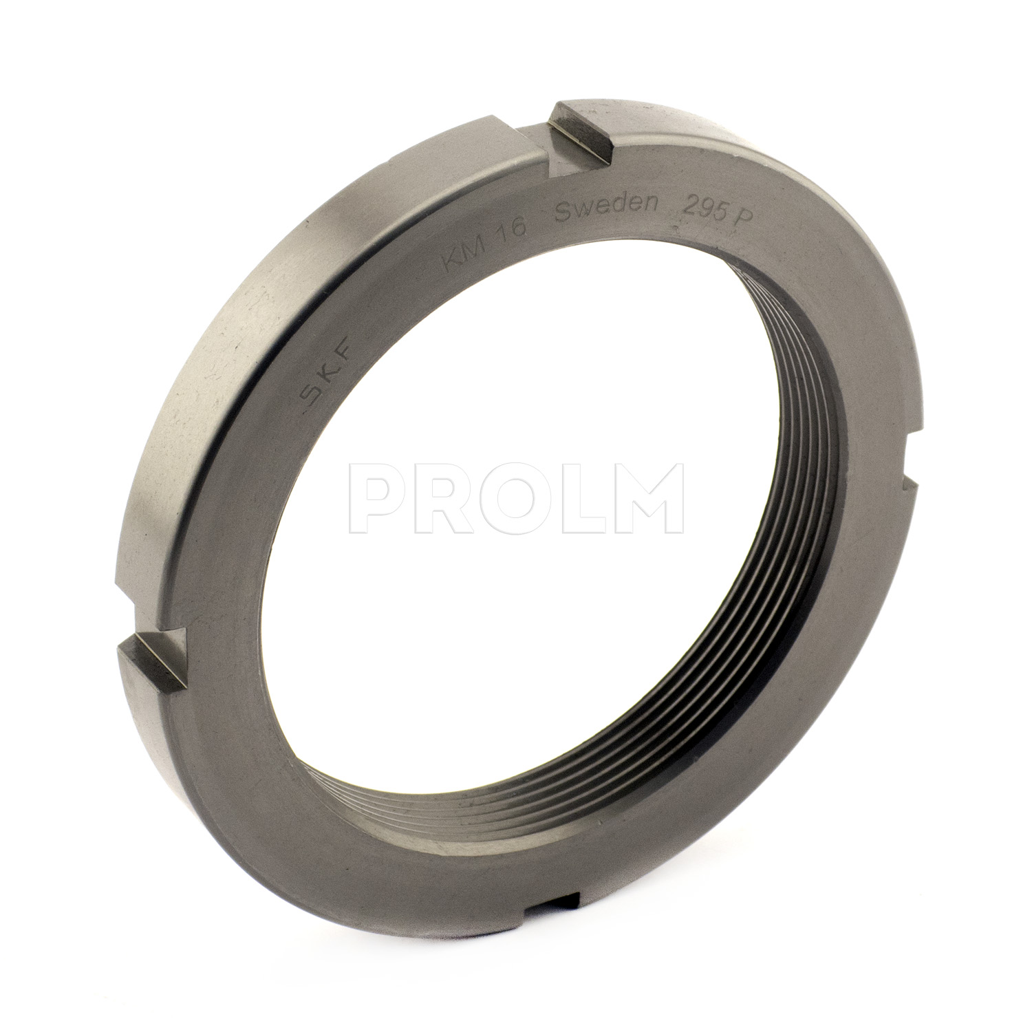 Стопорная гайка SKF KM 16, размер 80x105x15 мм