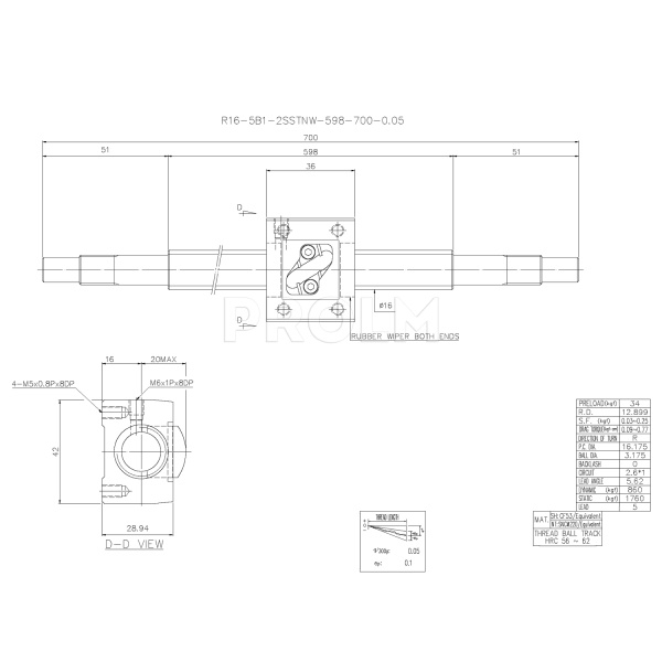 R16-5B1-2SSTNW-598-700-0,05