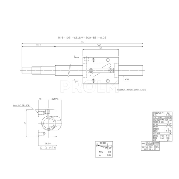 R16-10B1-SSVNW-500-551-0,05